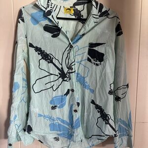 Kealopiko Pua Aloalo Button-Up Longsleeve Shirt